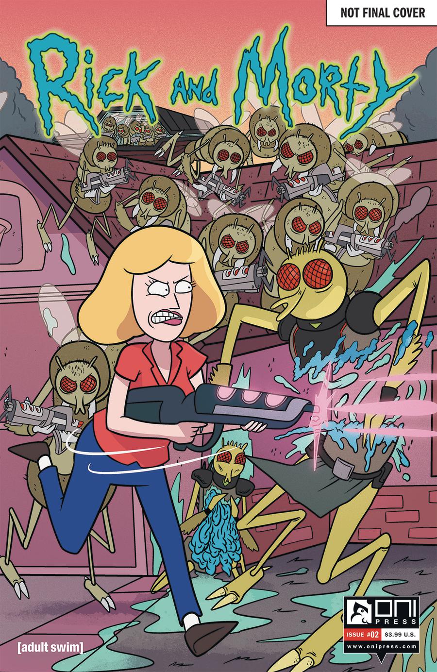 Rick And Morty #2 Cover E Variant 50 Issues Special Connecting Cover