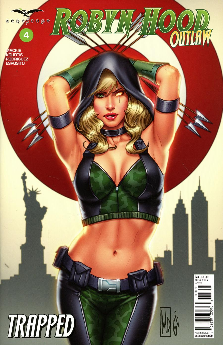 Grimm Fairy Tales Presents Robyn Hood Outlaw #4 Cover C Michael DiPascale