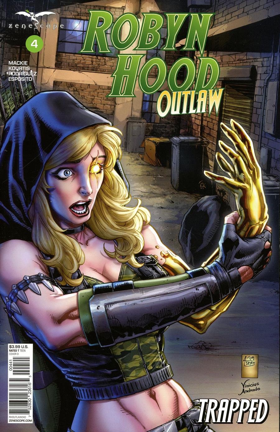 Grimm Fairy Tales Presents Robyn Hood Outlaw #4 Cover D Anthony Spay