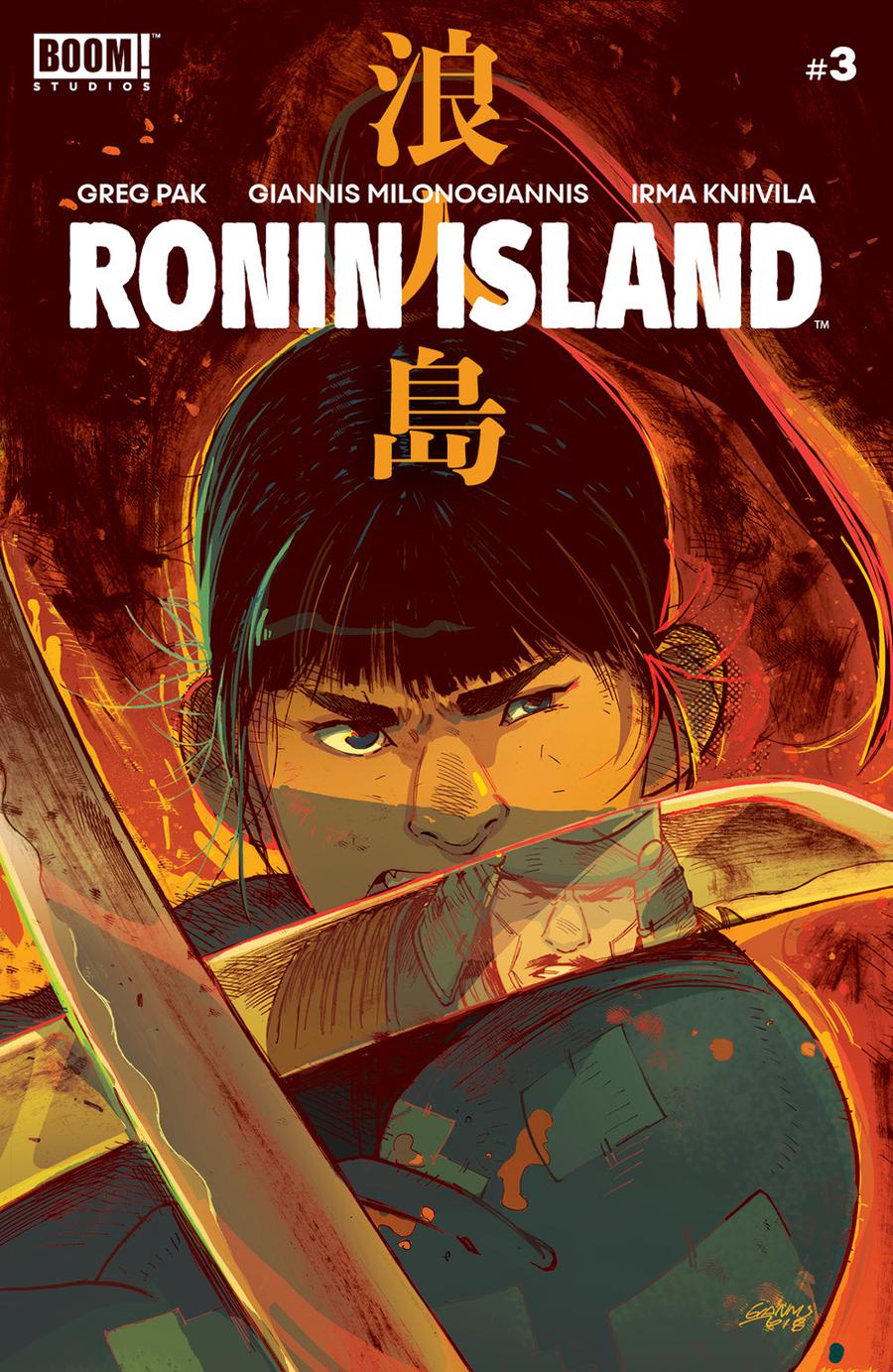 Ronin Island #3 Cover A Regular Giannis Milonogiannis Cover