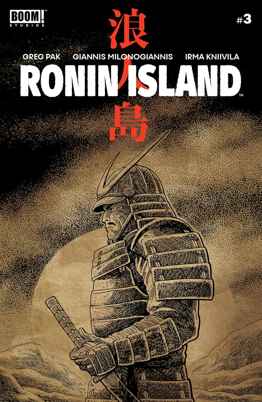 Ronin Island #3 Cover B Variant Ethan Young Preorder Cover