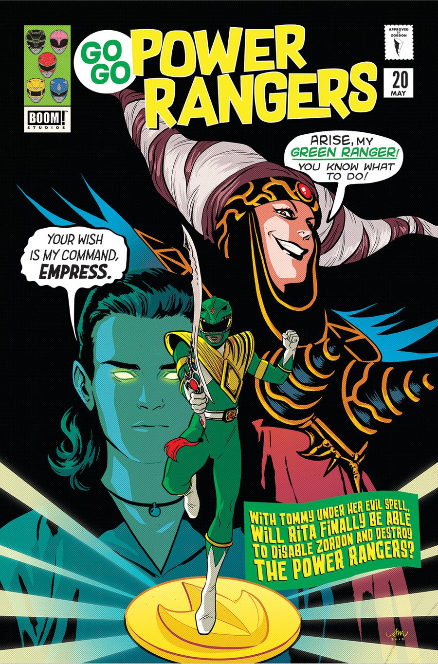 Sabans Go Go Power Rangers #20 Cover C Variant Audrey Mok Preorder Cover