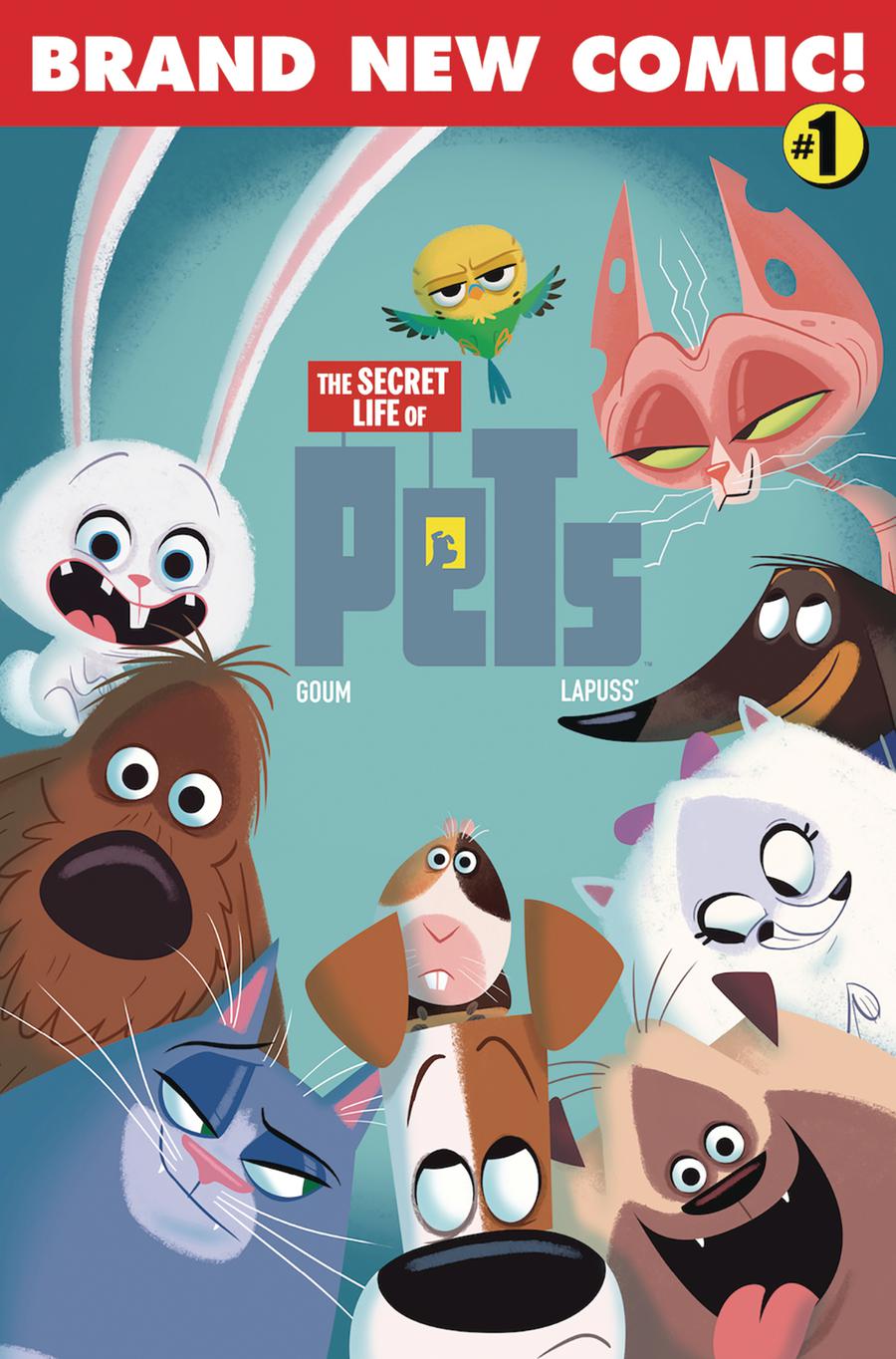 Secret Life Of Pets #1 Cover A Regular Goum Cover