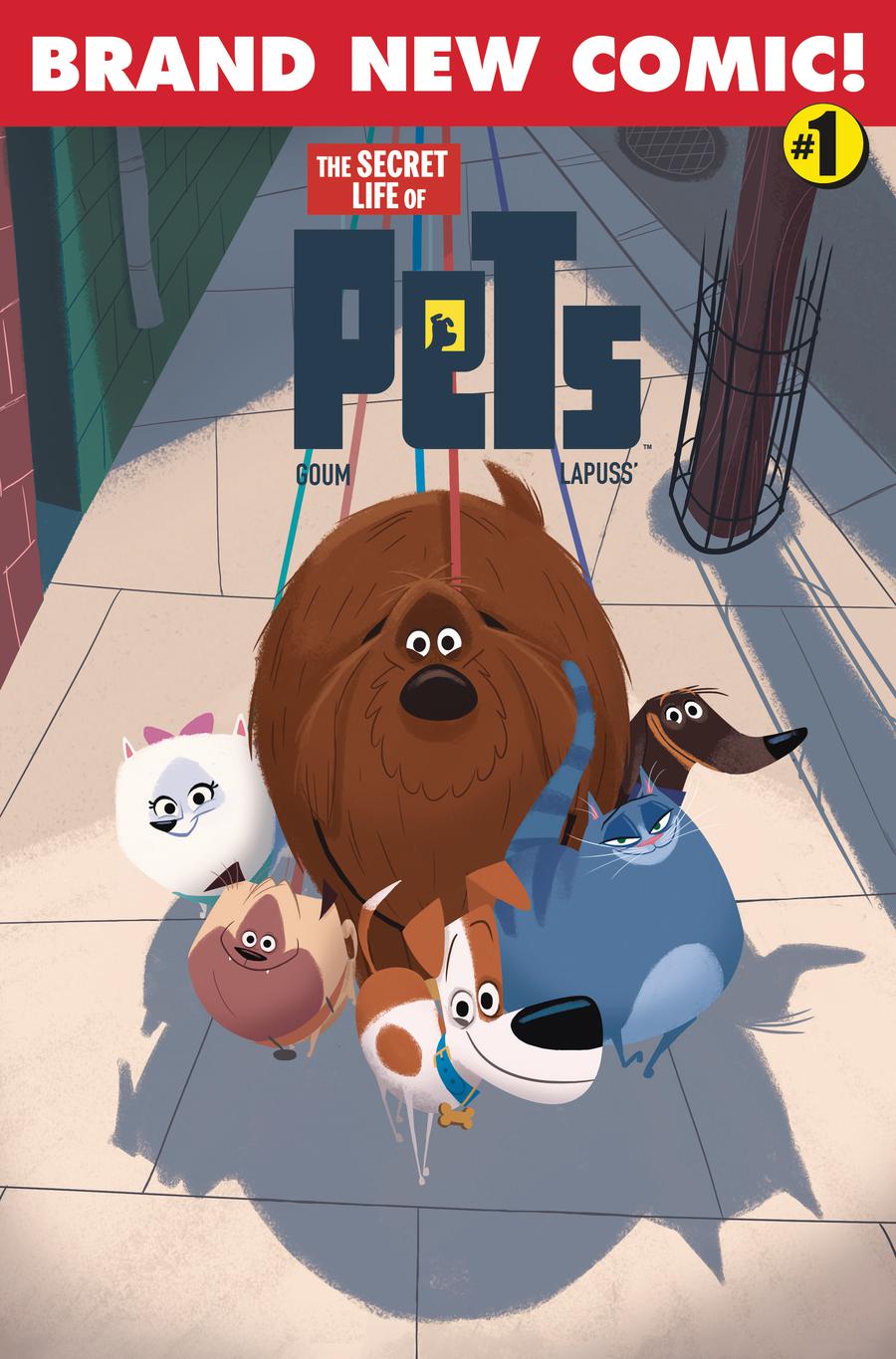 Secret Life Of Pets #1 Cover B Variant Cover