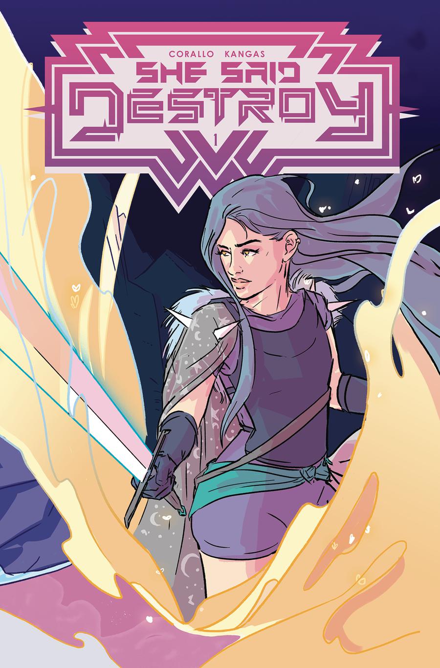 She Said Destroy #1 Cover A Regular Liana Kangas Cover