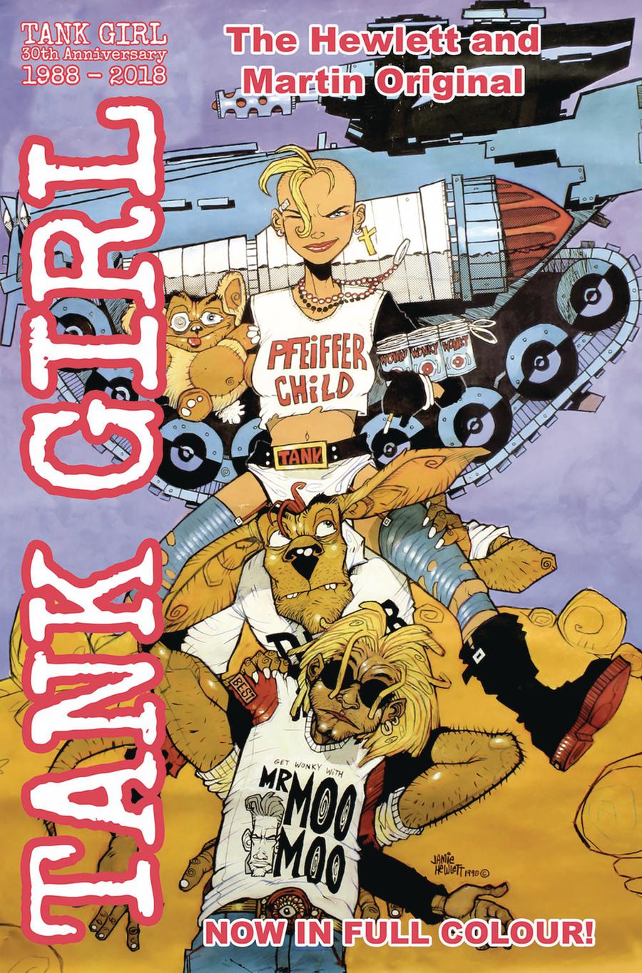 Tank Girl Full Color Classics #2.1 1990-1991 Cover A Regular Jamie Hewlett Cover