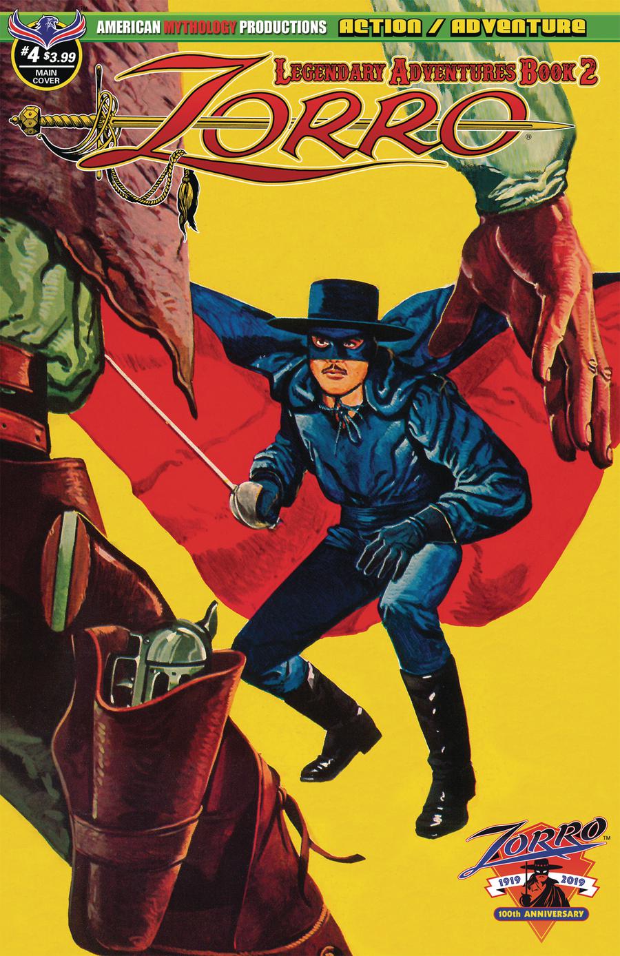 Zorro Legendary Adventures Book 2 #4 Cover A Regular Cover