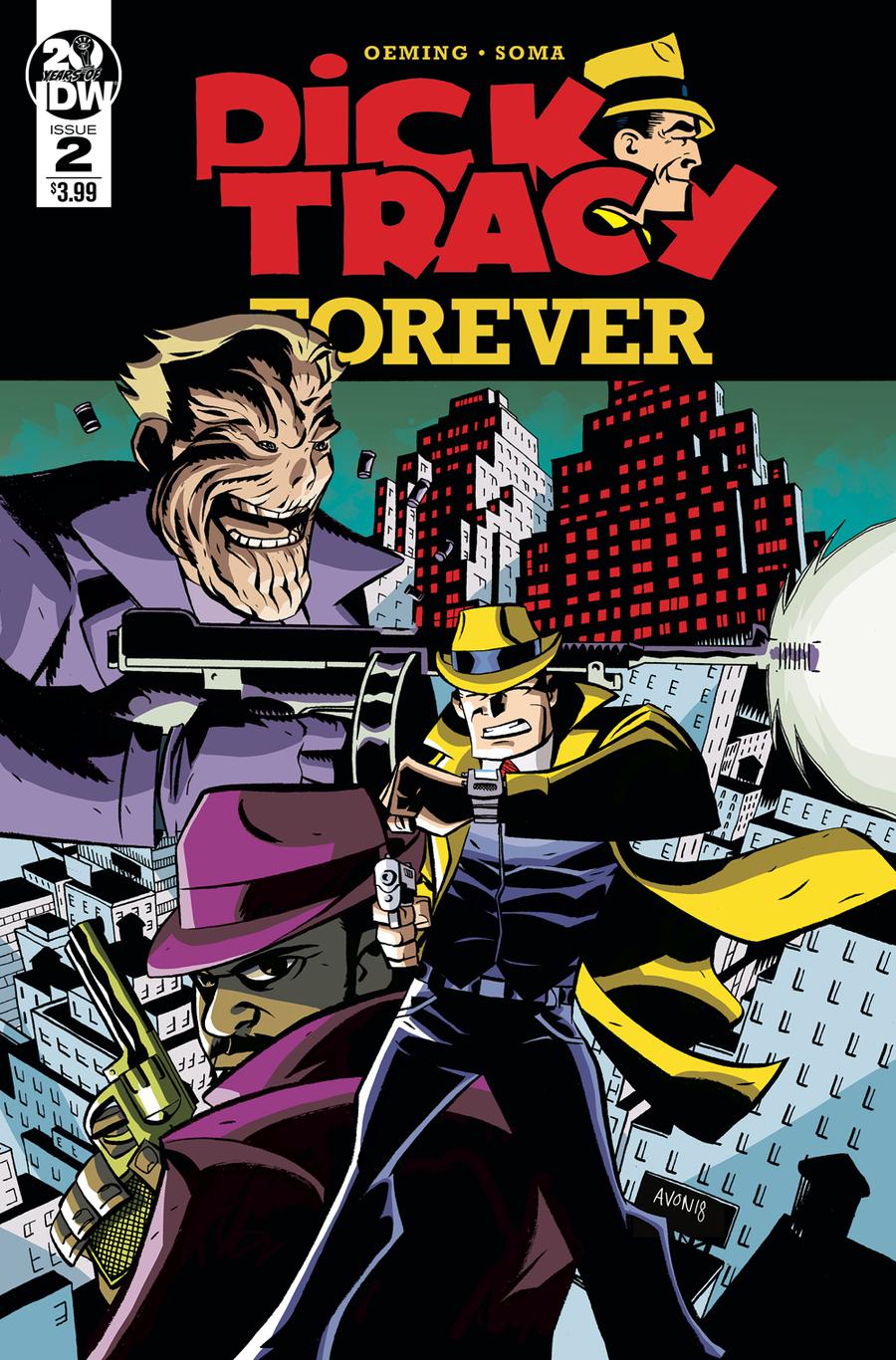 Dick Tracy Forever #2 Cover A Regular Michael Avon Oeming Cover