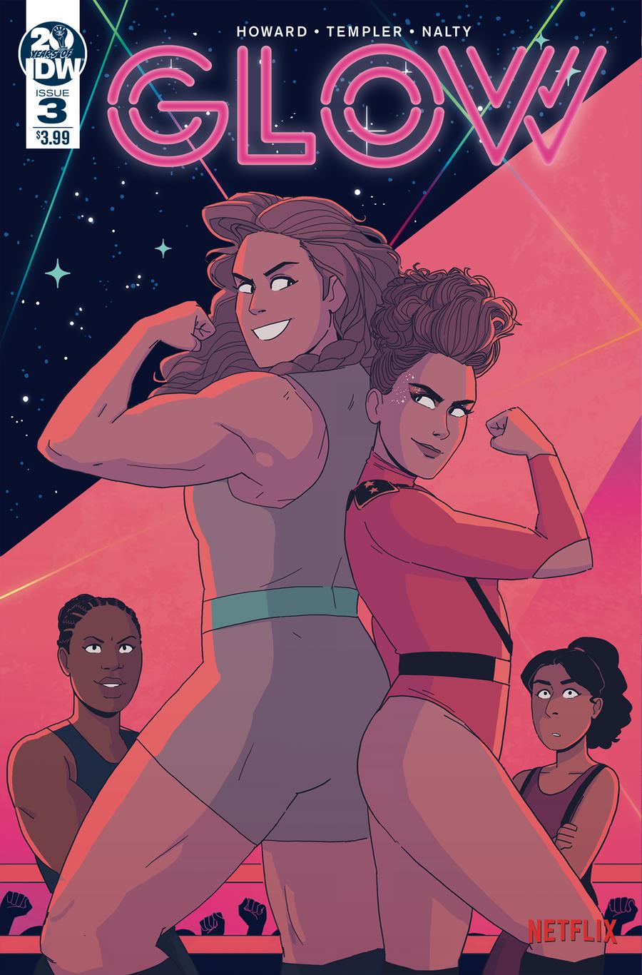 GLOW #3 Cover A Regular Hannah Templer Cover