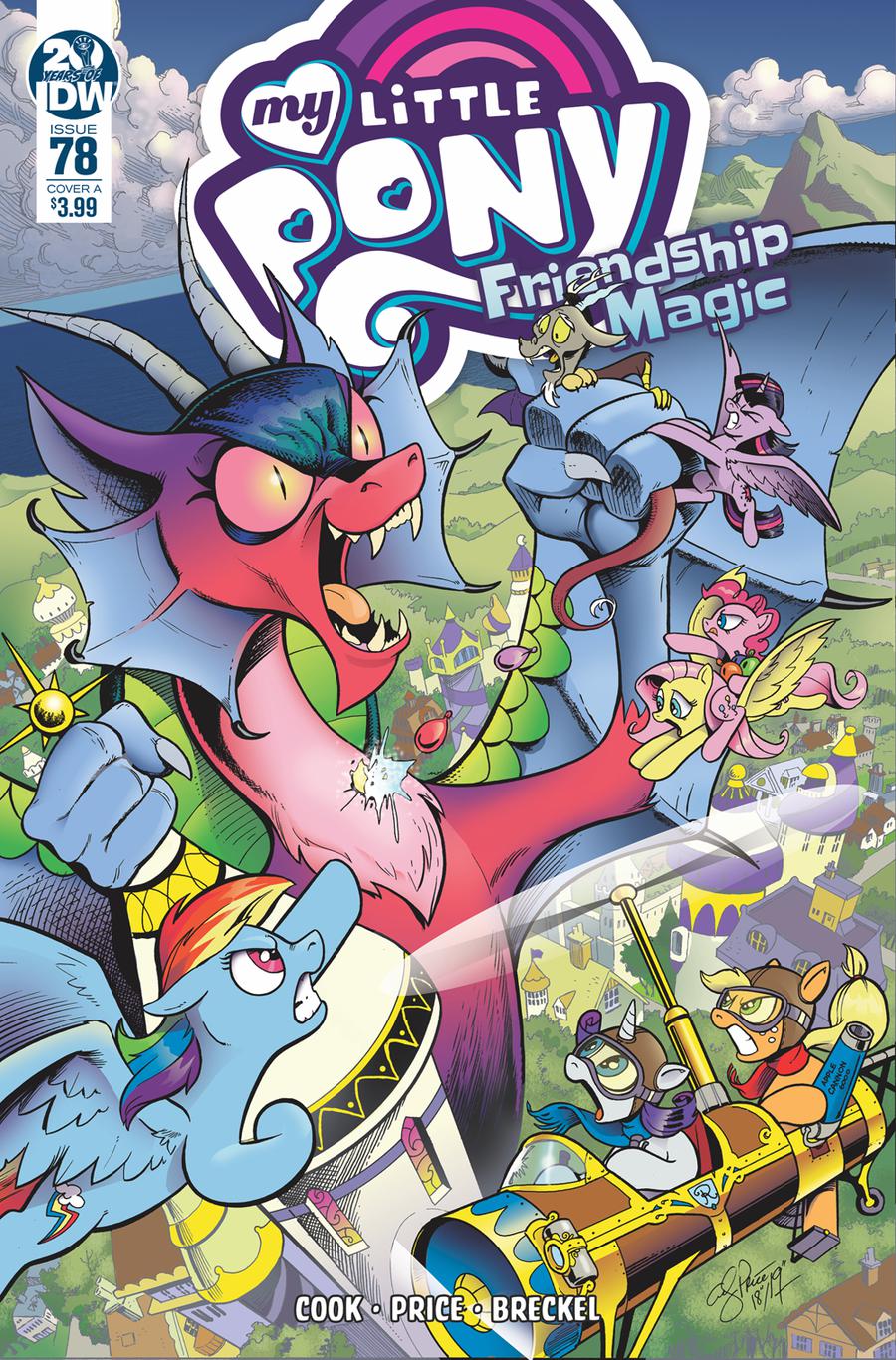 My Little Pony Friendship Is Magic #78 Cover A Regular Andy Price Cover