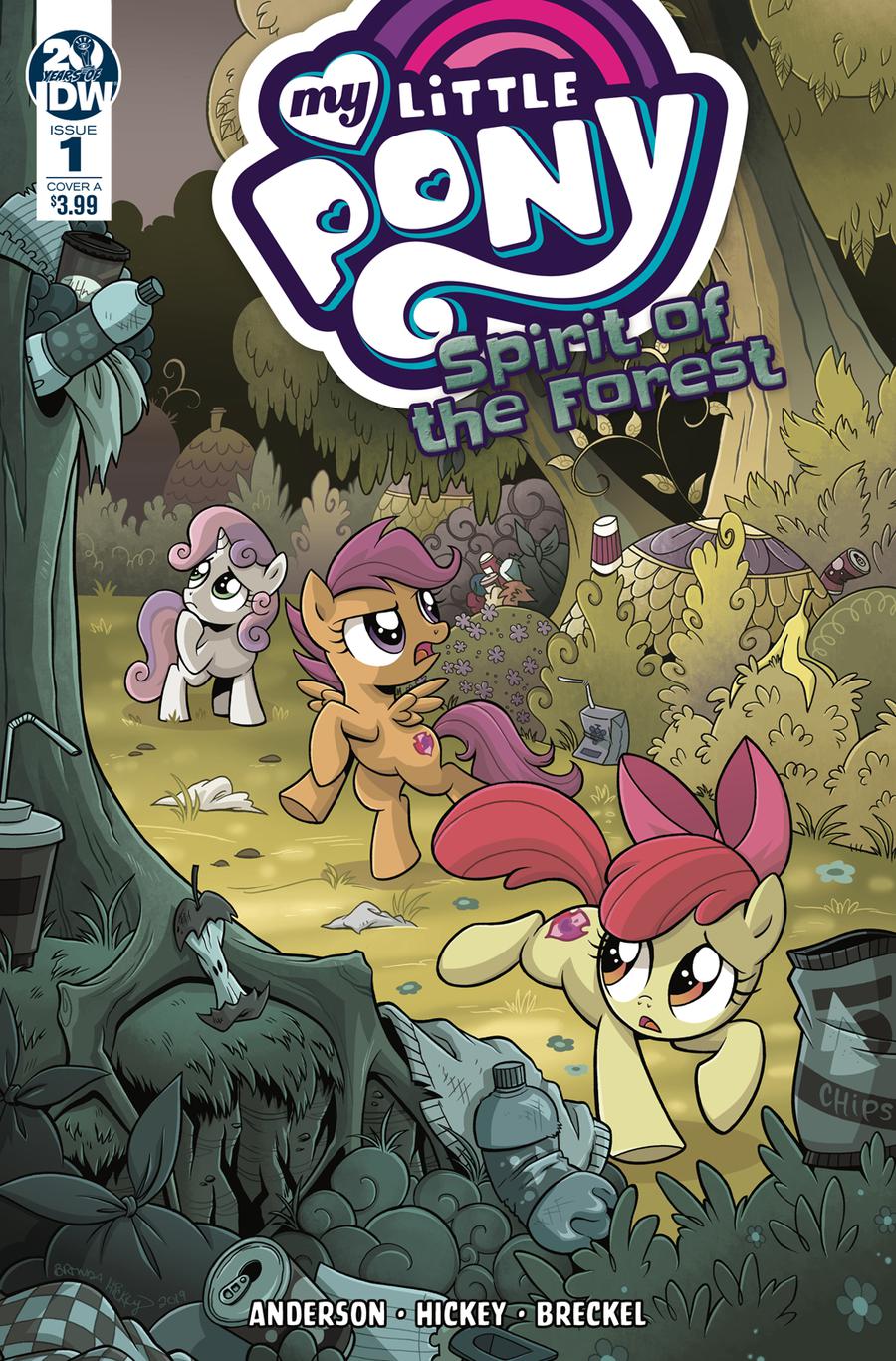 My Little Pony Spirit Of The Forest #1 Cover A Regular Brenda Hickey Cover