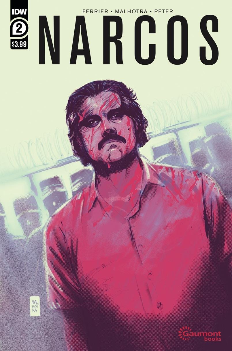 Narcos #2 Cover A Regular Vic Malhotra Cover