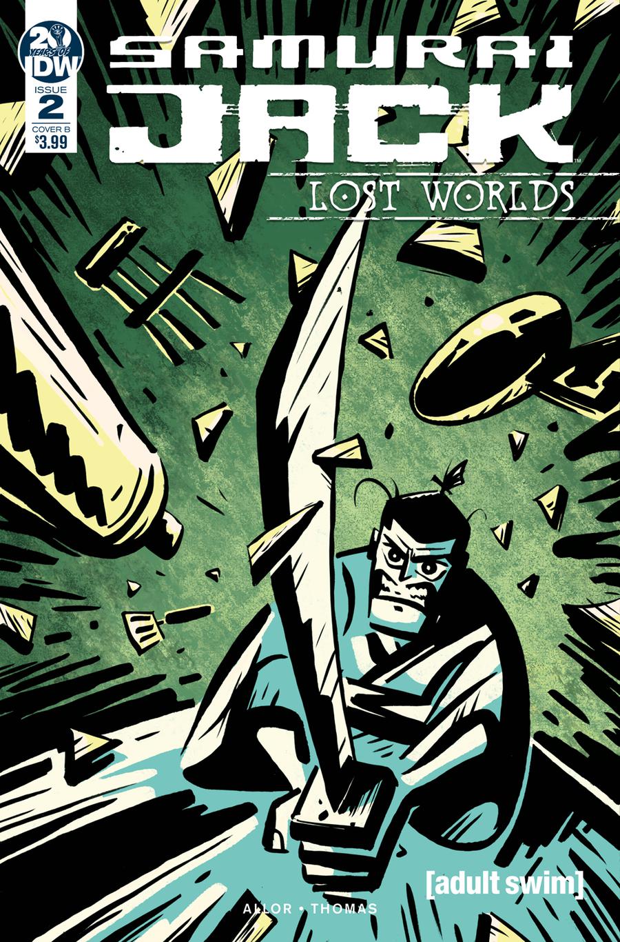 Samurai Jack Lost Worlds #2 Cover B Variant Gavin Fullerton Cover