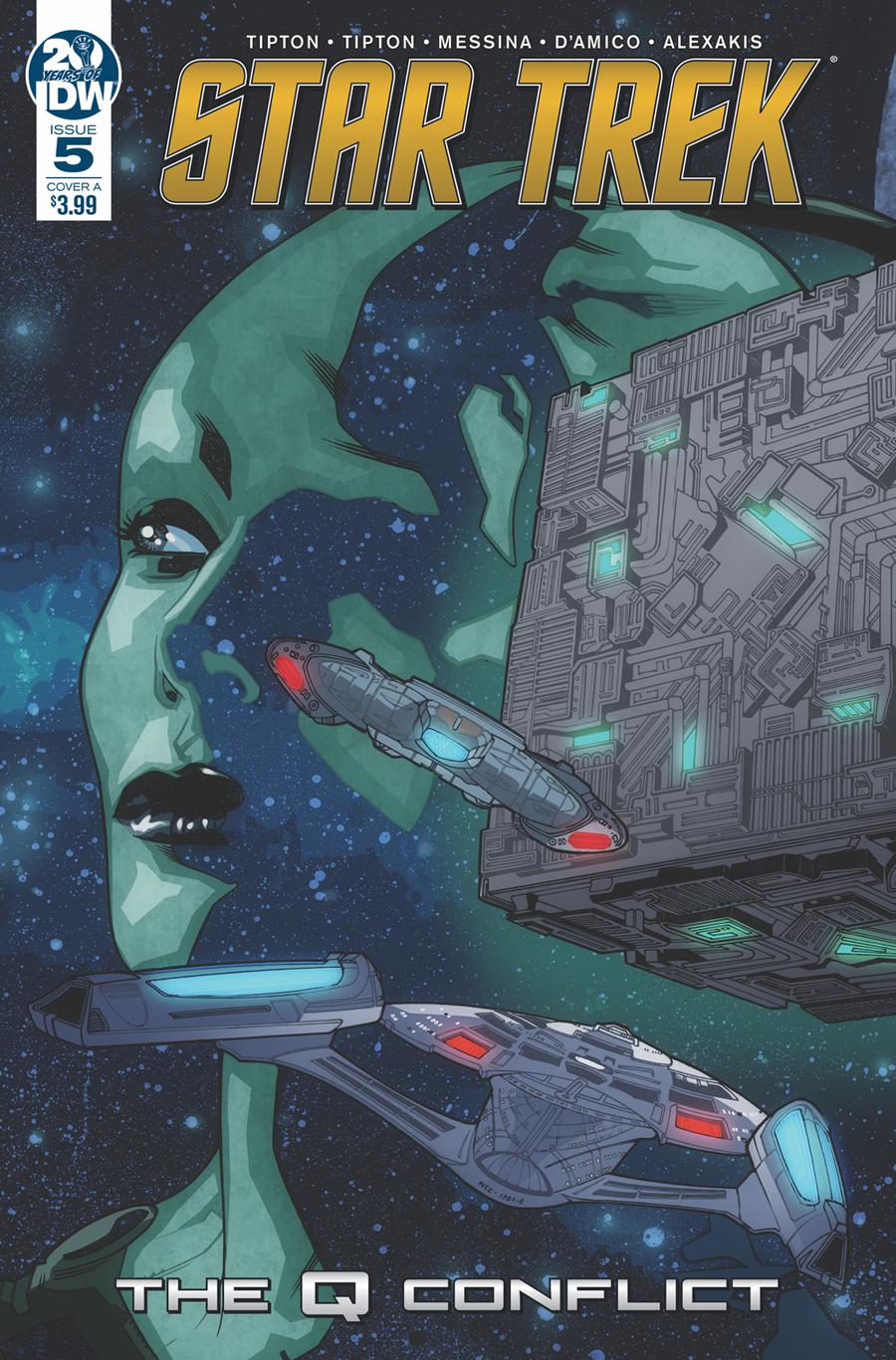 Star Trek Q Conflict #5 Cover A Regular David Messina Cover