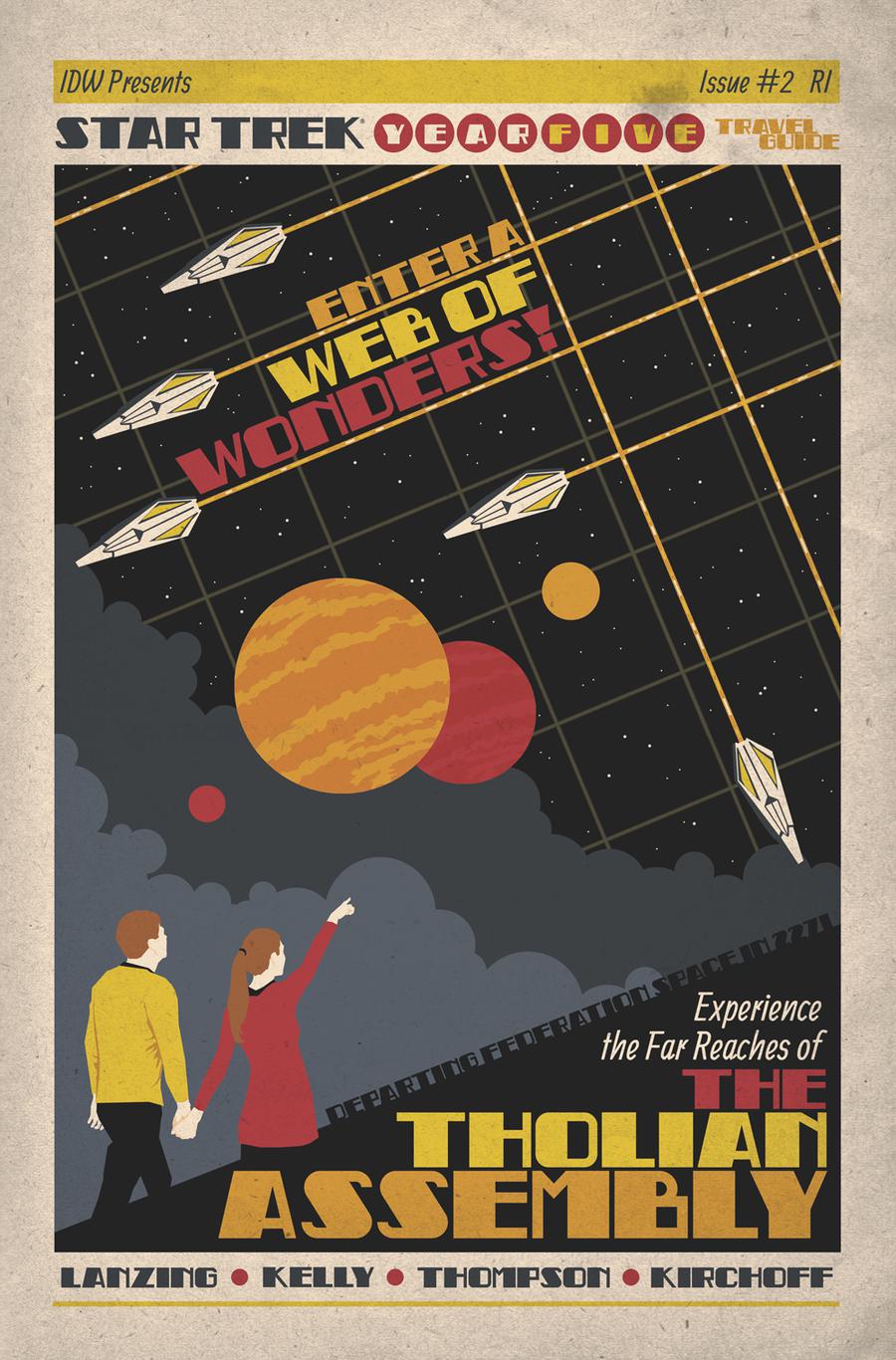 Star Trek Year Five #2 Cover A Regular Stephen Thompson Cover