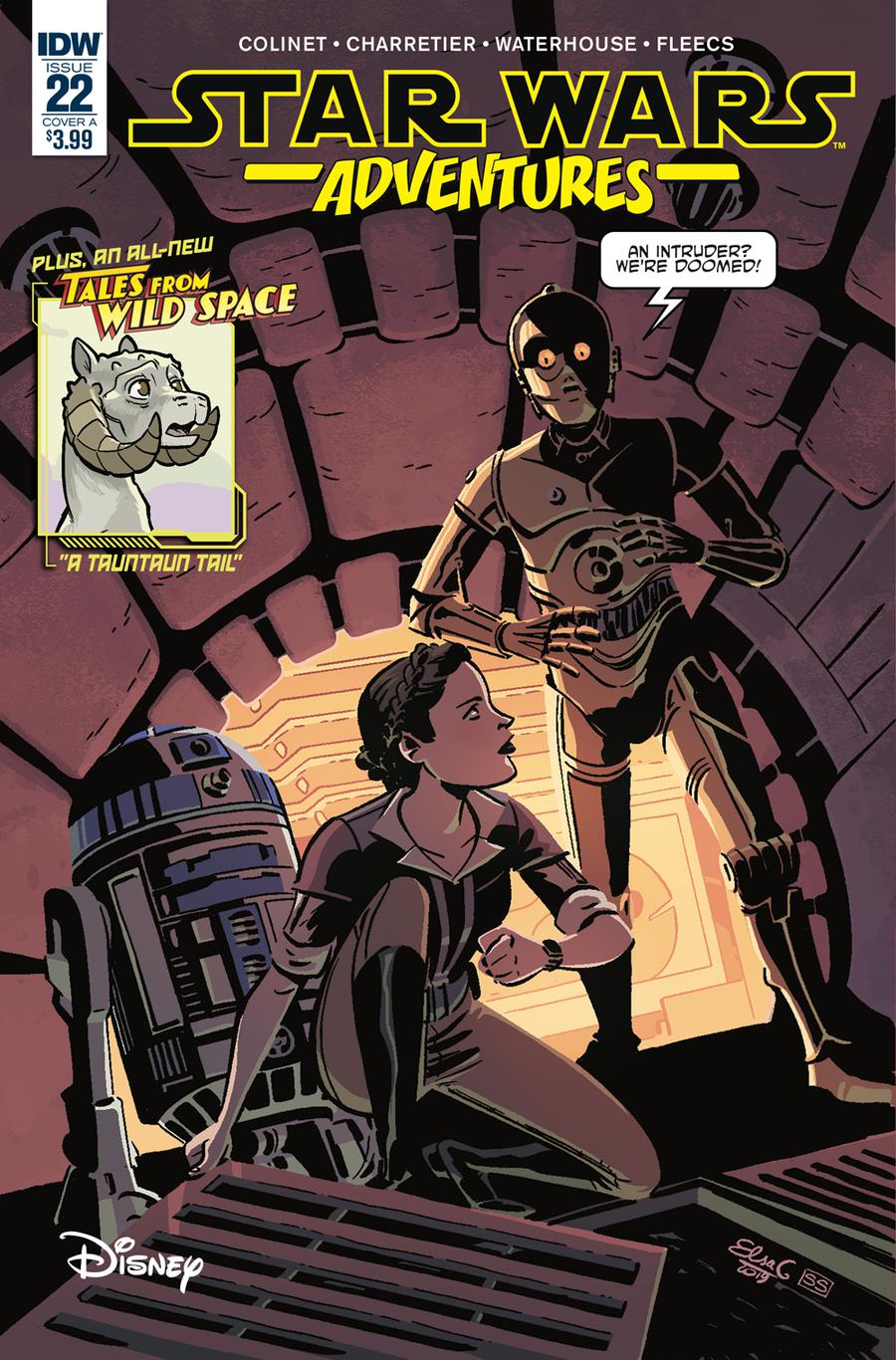 Star Wars Adventures #22 Cover A Regular Elsa Charretier Cover