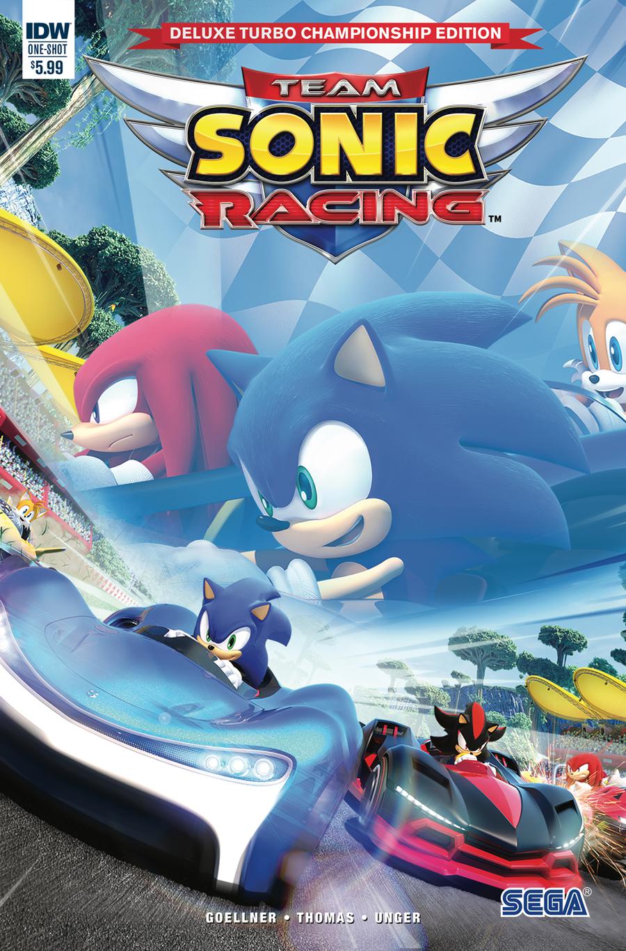 Team Sonic Racing Plus Deluxe Turbo Championship Edition One Shot