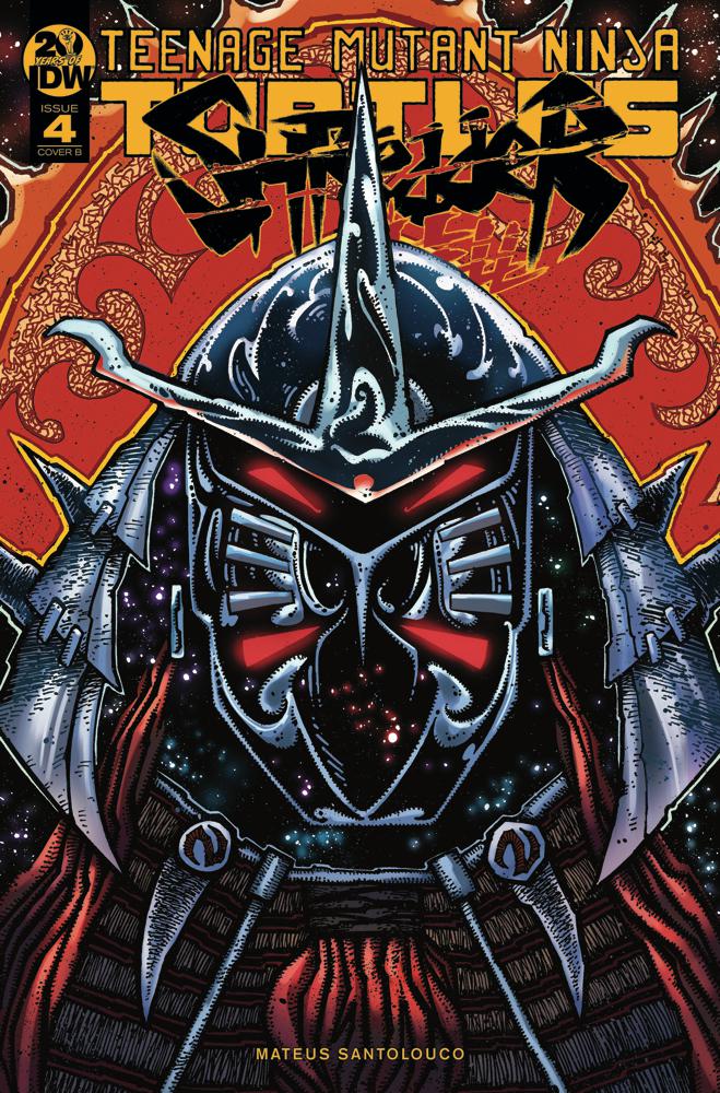 Teenage Mutant Ninja Turtles Shredder In Hell #4 Cover B Variant Kevin Eastman Cover