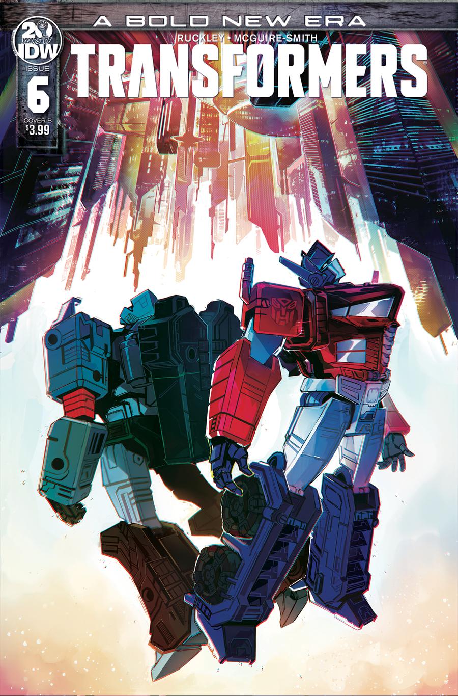 Transformers Vol 4 #6 Cover B Variant Bethany McGuire-Smith Cover