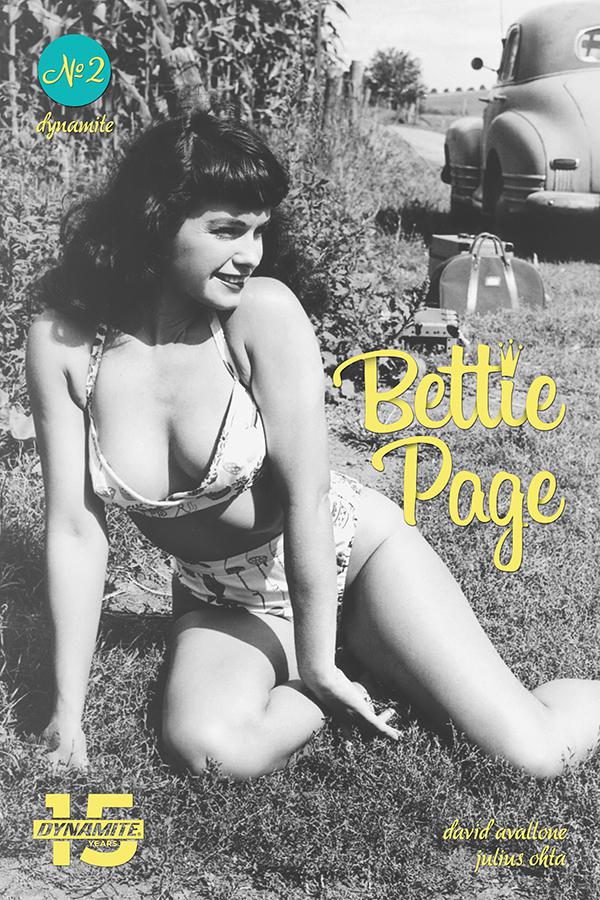 Bettie Page Unbound #2 Cover E Variant Photo Cover