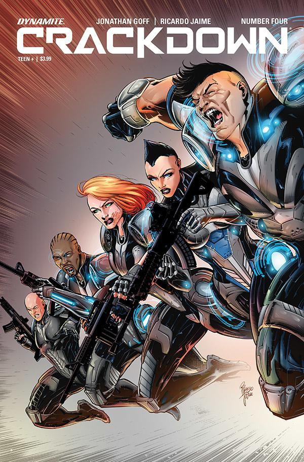 Crackdown #4 Cover A Regular Ricardo Jaime Cover