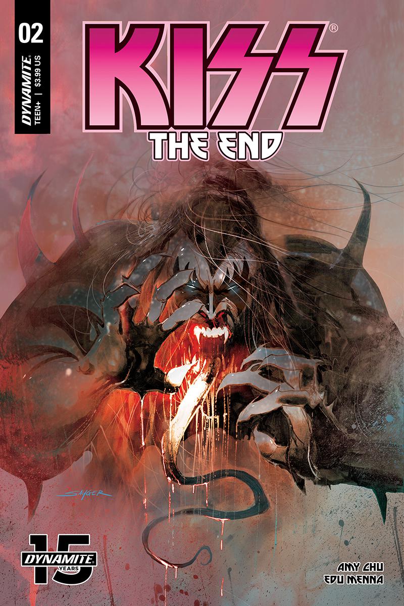 KISS The End #2 Cover A Regular Stuart Sayger Cover