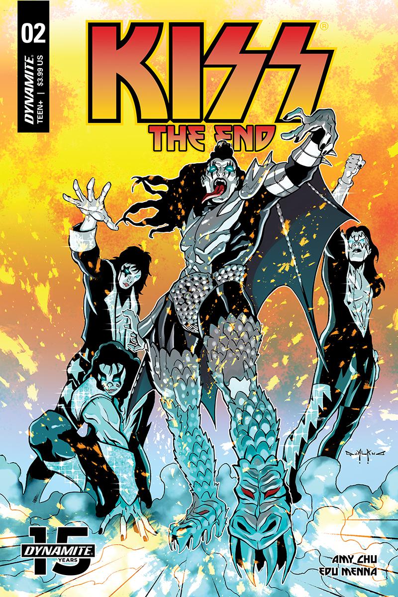 KISS The End #2 Cover C Variant Pasquale Qualano Cover