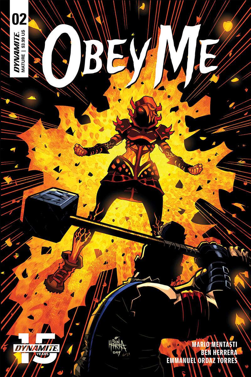 Obey Me #2 Cover A Regular Ben Herrera Cover