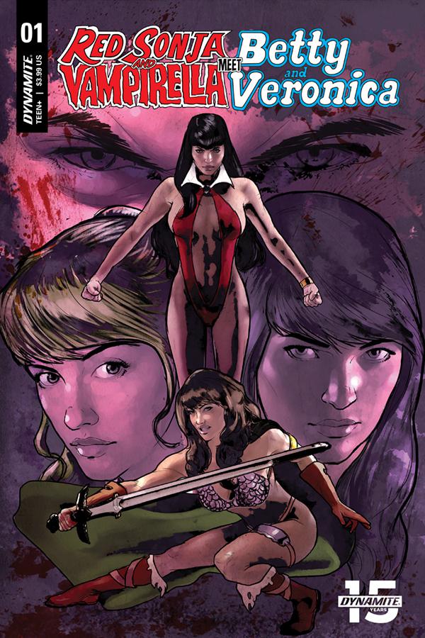 Red Sonja And Vampirella Meet Betty And Veronica #1 Cover G Variant Cat Staggs Cover