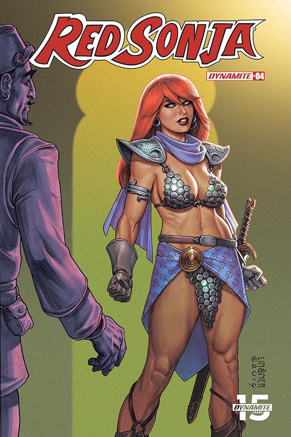 Red Sonja Vol 8 #4 Cover B Variant Joseph Michael Linsner Cover