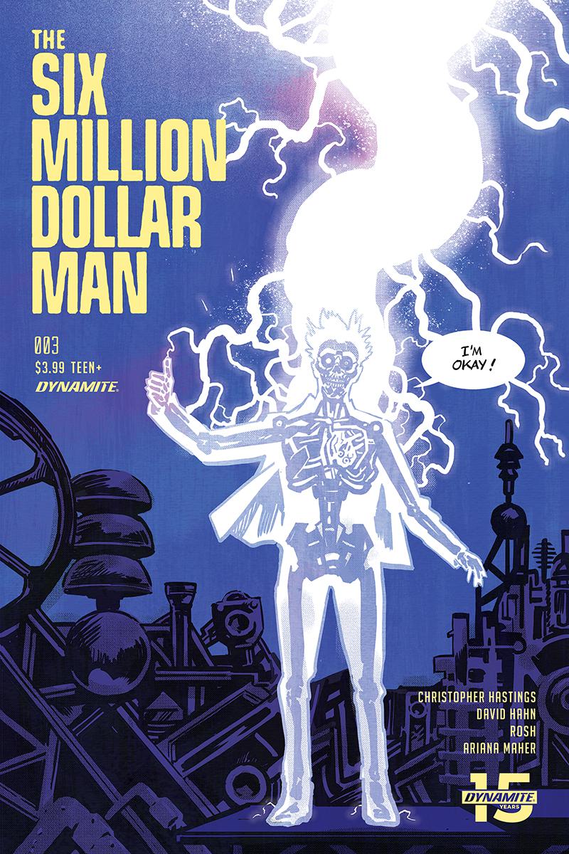 Six Million Dollar Man Vol 2 #3 Cover A Regular Michael Walsh Cover