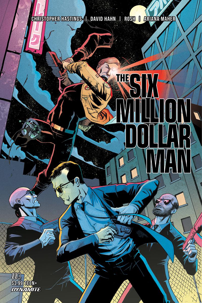 Six Million Dollar Man Vol 2 #3 Cover B Variant Eric Gapstur Cover