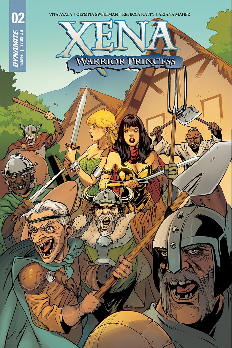 Xena Warrior Princess Vol 4 #2 Cover B Variant Emanuela Lupacchino Cover