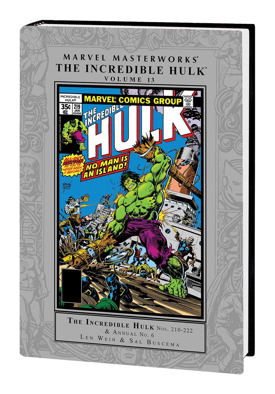 Marvel Masterworks Incredible Hulk Vol 13 HC Regular Dust Jacket