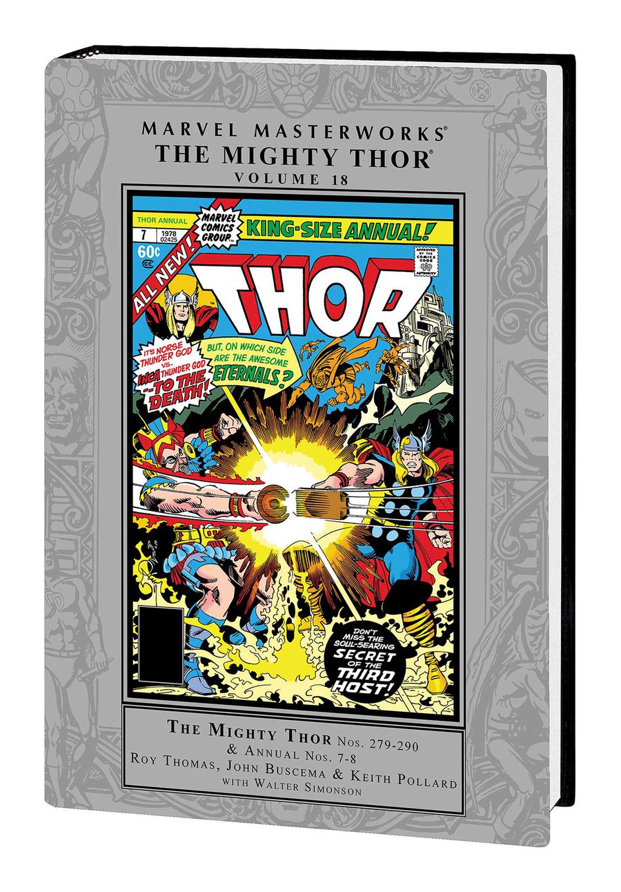 Marvel Masterworks Mighty Thor Vol 18 HC Regular Dust Jacket