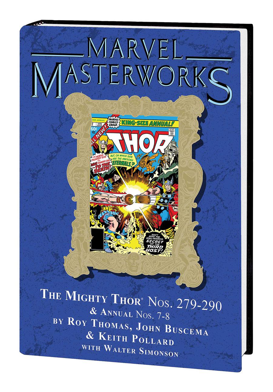 Marvel Masterworks Mighty Thor Vol 18 HC Variant Dust Jacket
