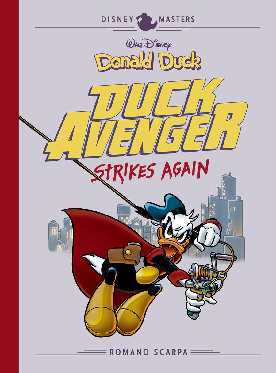 Disney Masters Vol 8 Romano Scarpa With Carl Barks Donald Duck Duck Avenger Strikes Again HC