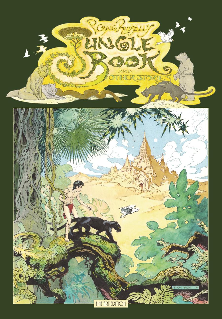 P Craig Russells Jungle Book And Other Stories Fine Art Edition HC Signed & Numbered Edition