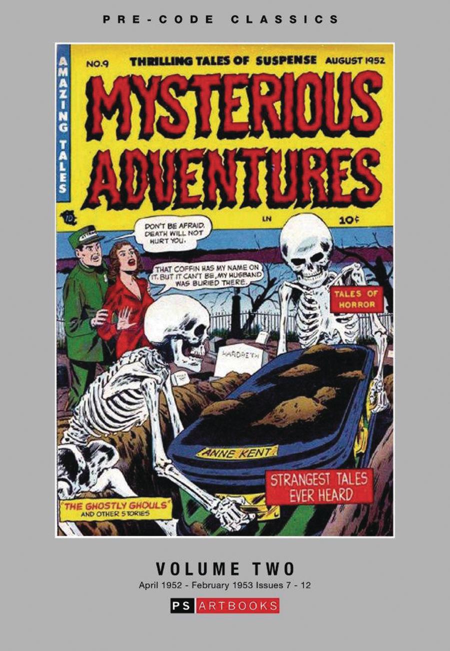 Pre-Code Classics Mysterious Adventures Vol 2 HC