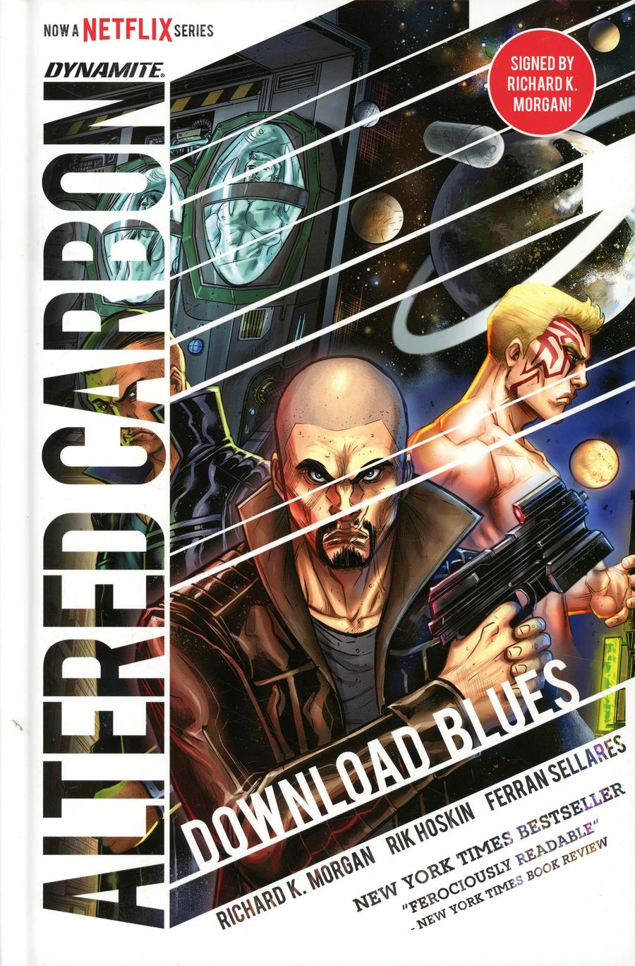 Altered Carbon Download Blues HC Signed Edition