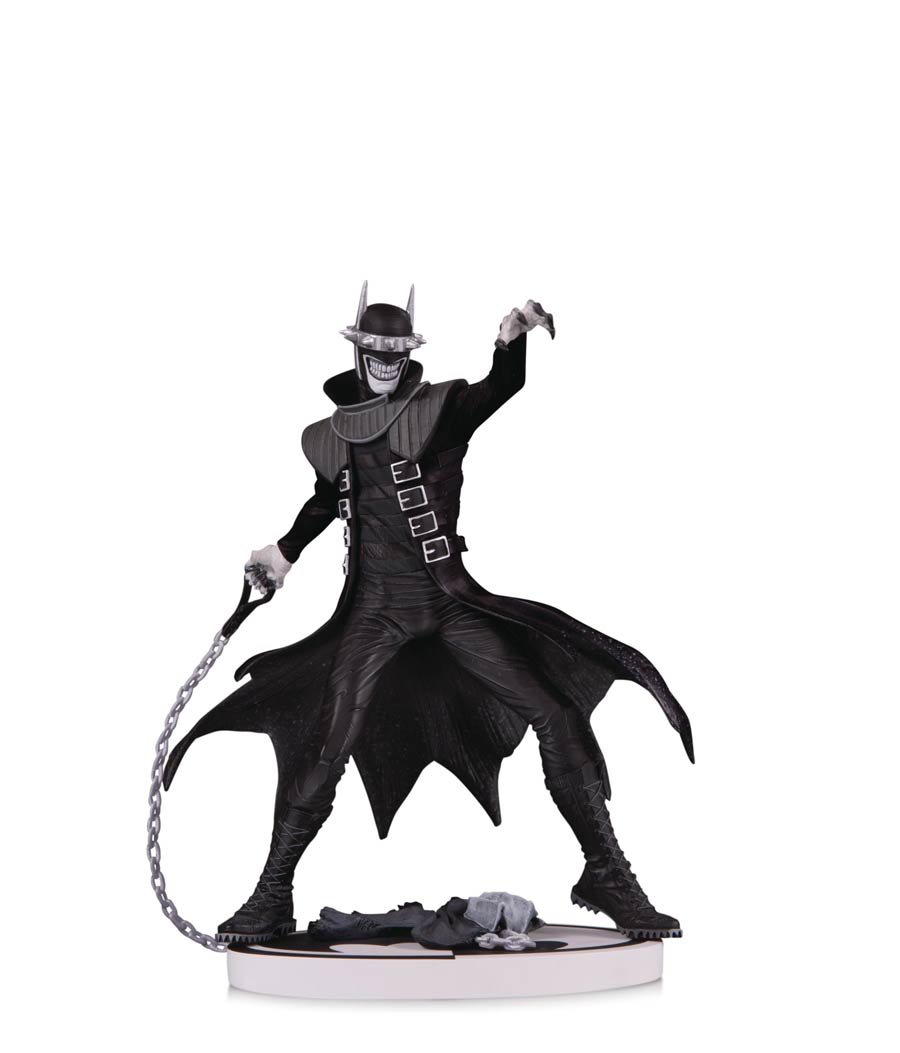 Batman Black & White Series The Batman Who Laughs Mini Statue By Greg Capullo 2nd Edition