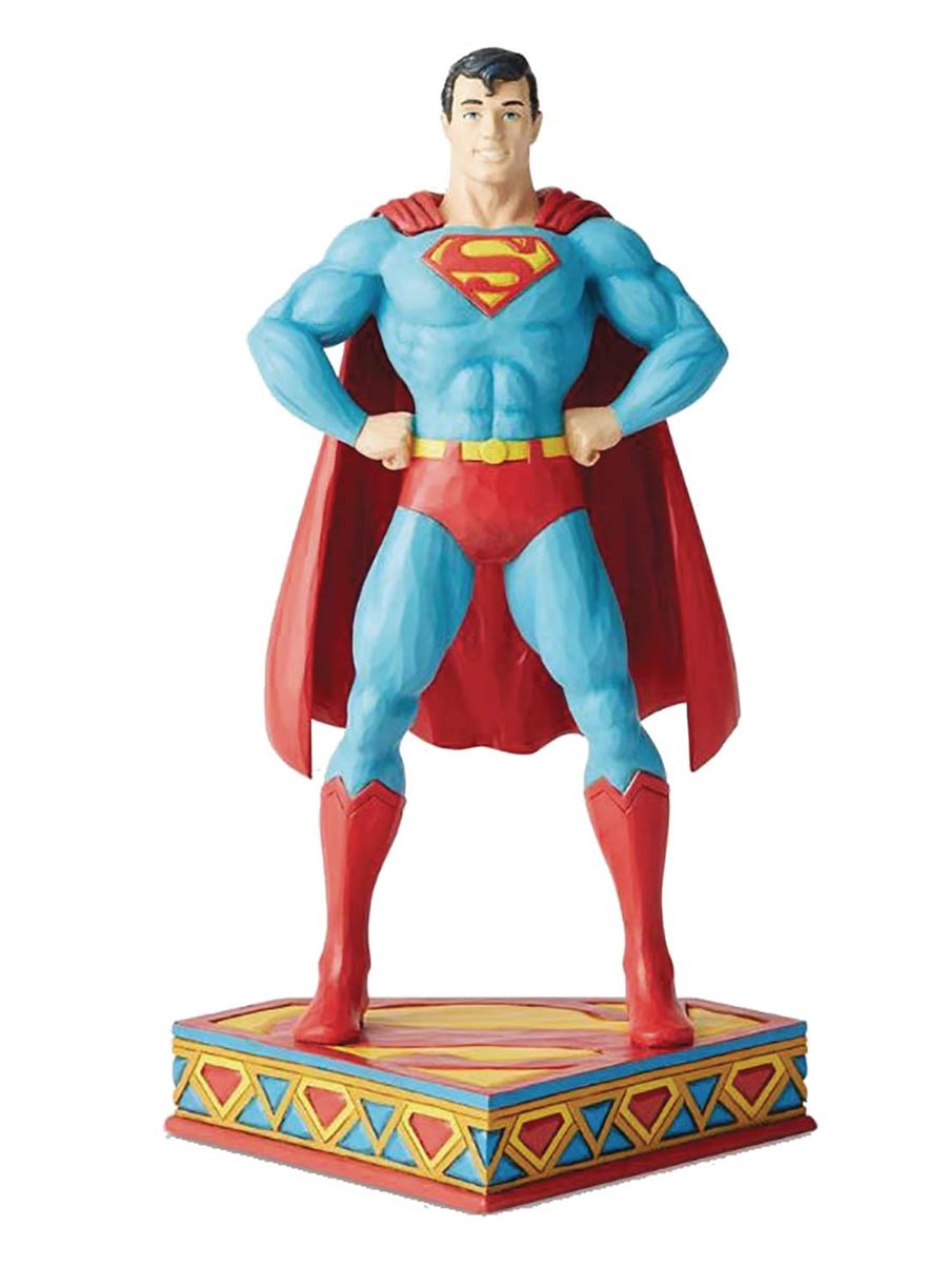DC Comics Heroes By Jim Shore Silver Age Figurine - Superman