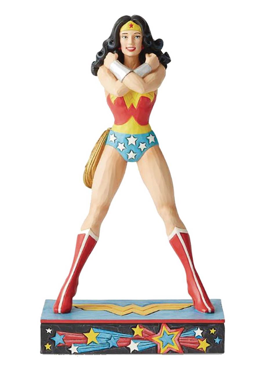 DC Comics Heroes By Jim Shore Silver Age Figurine - Wonder Woman