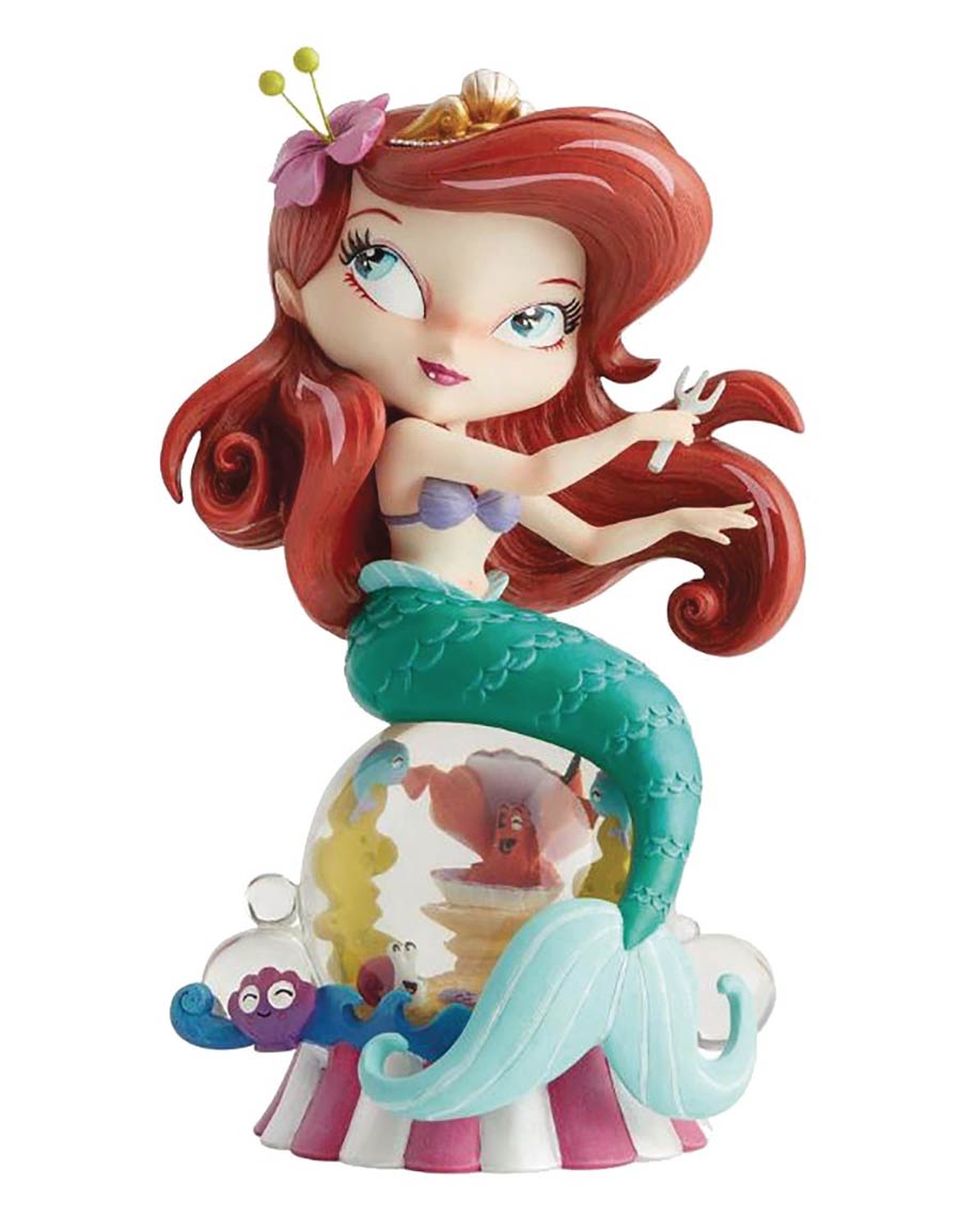 Disney World Of Miss Mindy Little Mermaid Figurine - Ariel Deluxe