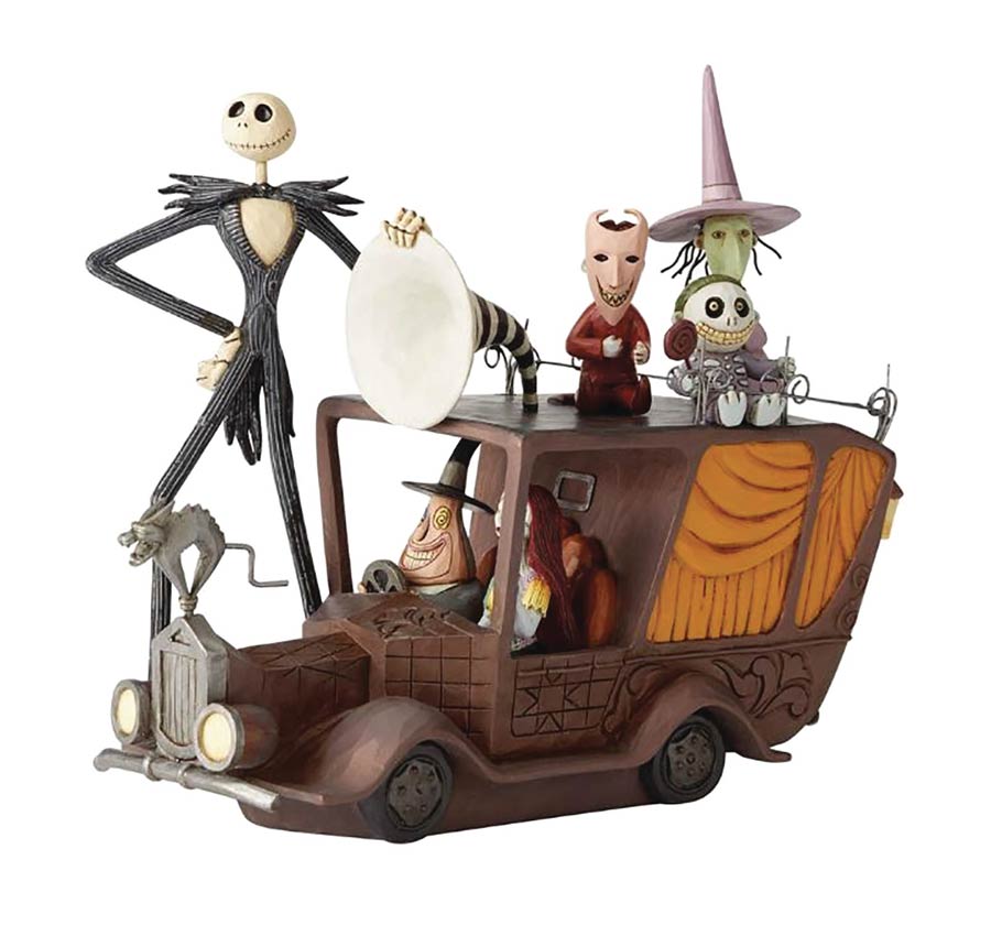 Disney Traditions Nightmare Before Christmas Figurine - Terror Triumphant Car