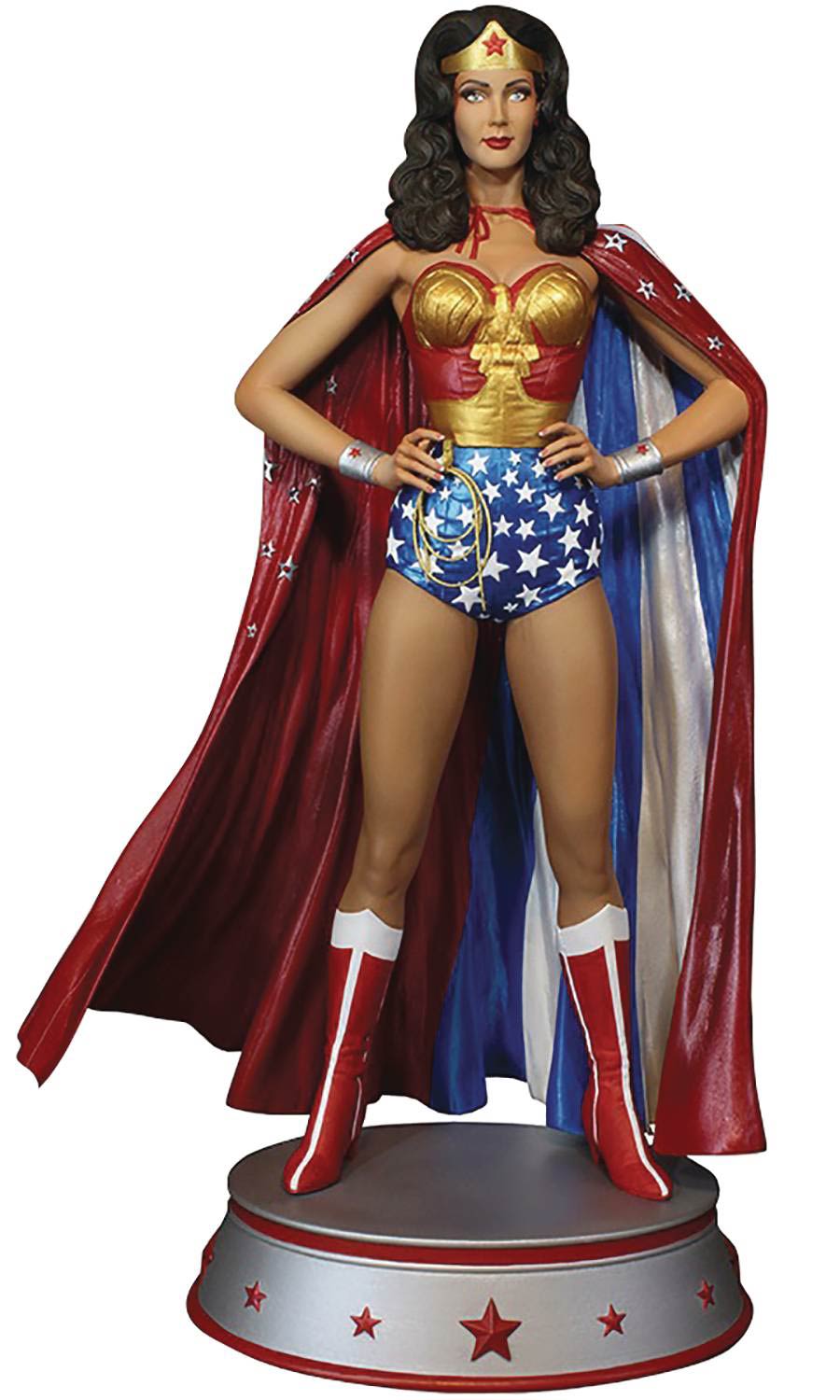 Wonder Woman Lynda Carter Cape Variant Maquette