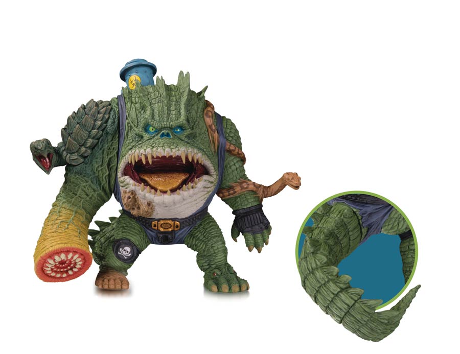 DC Artists Alley Designer Vinyl Figure By James Groman - Killer Croc