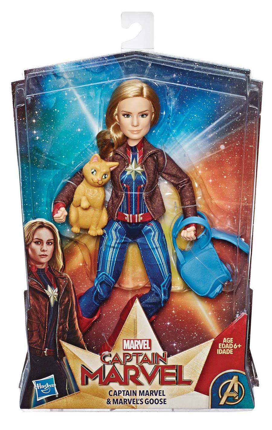 Captain Marvel Deluxe Hero Fashion Doll Case