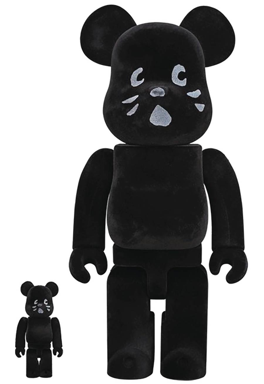 NYA Flocky 100 Percent & 400 Percent 2-Pack Bearbrick