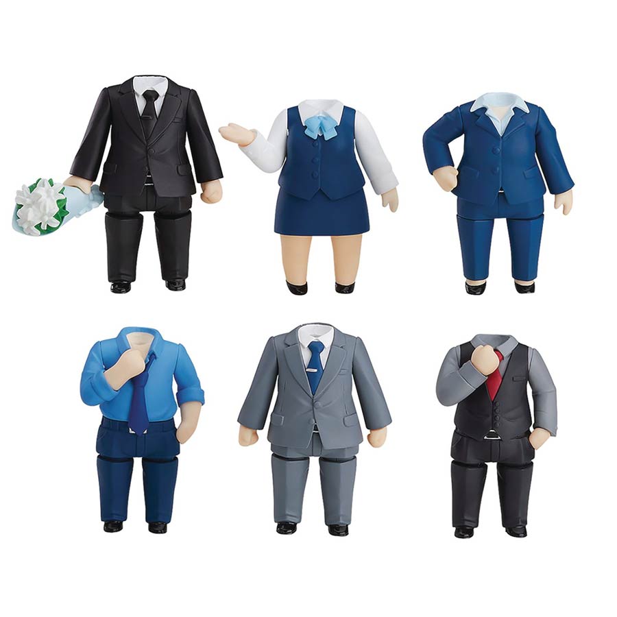 Nendoroid More Dress-Up Suits 02 Blind Mystery Box 6-Piece Display